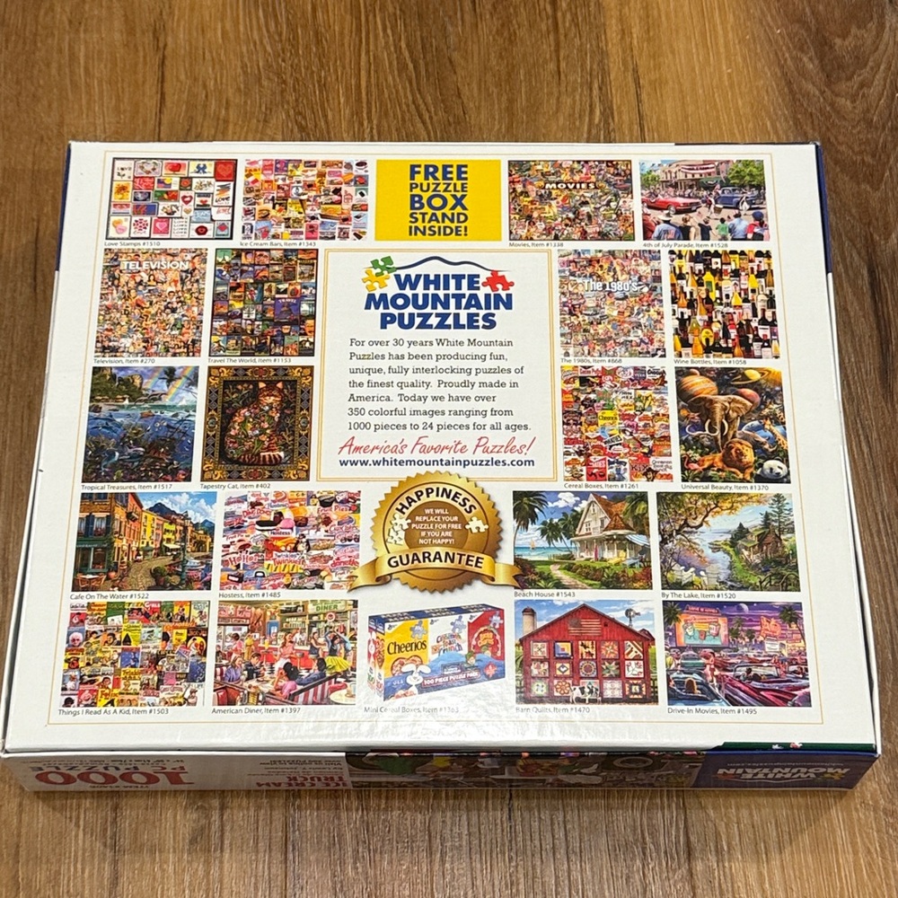 “Ice Cream Truck” By Lewis T. Johnson 1000-Pieces Jigsaw Puzzle (24”x30”)(EUC) - Picture 2 of 5